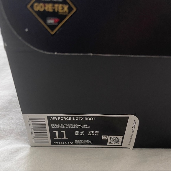 Nike Air Force 1 GTX Boot, Men’s size 11 - Picture 4 of 9